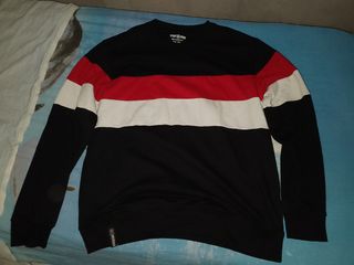 Felpa Terranova Uomo - Nero/Rosso