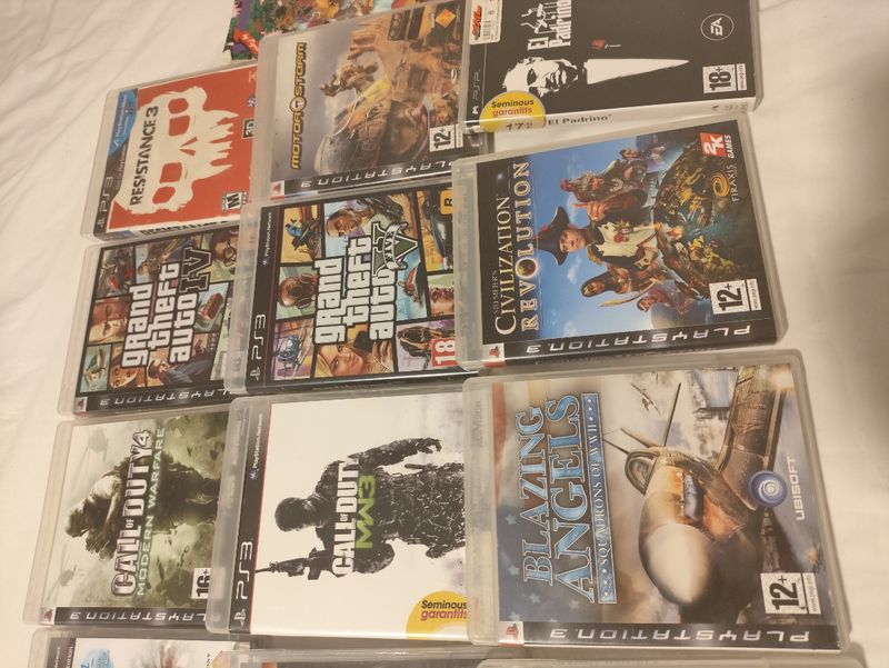 Imagen de 20 Juegos PS3 Variados