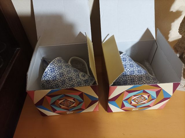 2 Tazze Just Porcellana