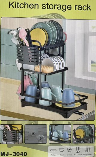 Scolapiatti 3 piani MJ-3040