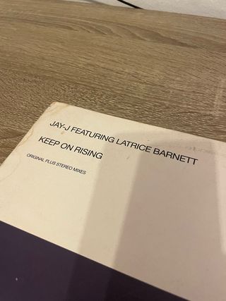 Vinilo Jay-J ft. Latrice Barnett - Keep On Rising 