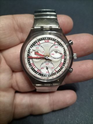  Orologi Swatch: Chrono Pleasure Dome e Powersteel