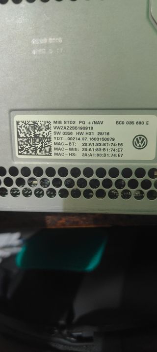 VW T6 Discover Media (2015-2019)