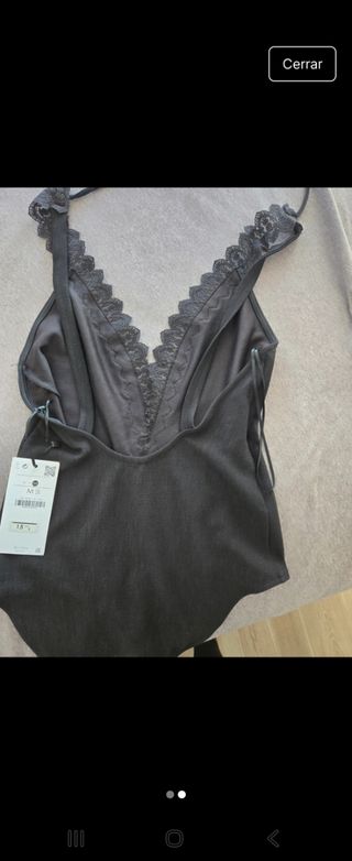 Body negro Bershka talla S
Nuevo