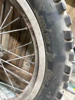 Rueda trasera Derbi Senda