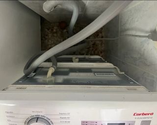 Lavadora Corberó blanca