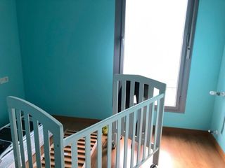 Cuna 120x60 + colchon + conjunto sabanas 