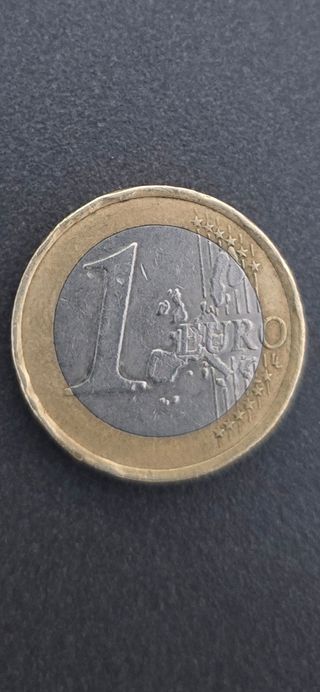 Moneda de Francia de 1 Euro del 2001