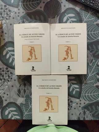 "El códice de autos viejos". (Tomo I, II y III)