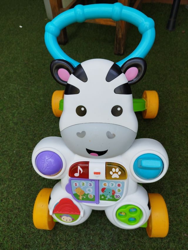 Andador musical Fisher Price cebra