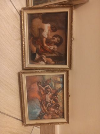 Quadretti litografie - 5 pezzi