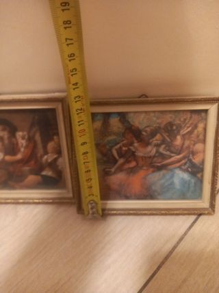 Quadretti litografie - 5 pezzi