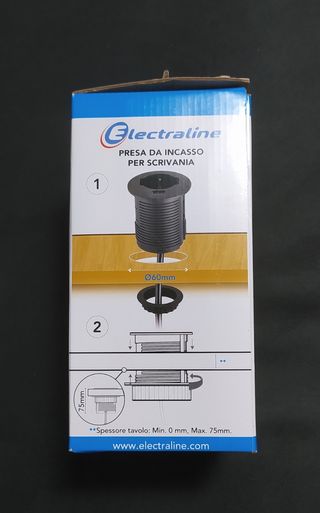 Presa da Incasso Scrivania + USB
