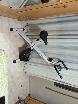 Bicicleta estática Plegable