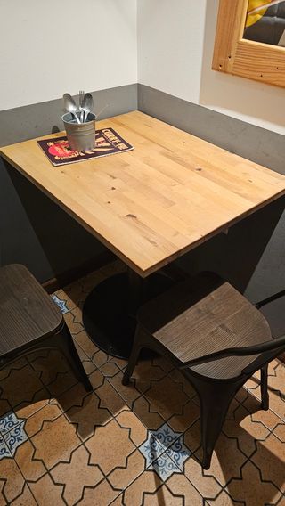 36 Sillas Bistro Antigua - Metal y Madera