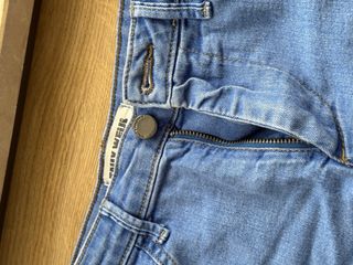 Shorts jeans vita bassa blu