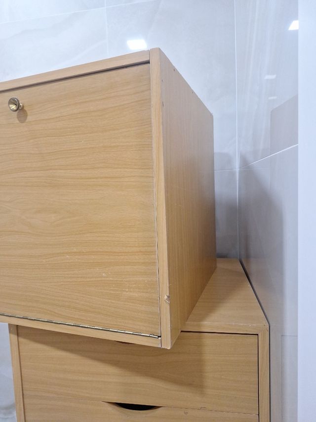 Cajonera madera - 2 cajones