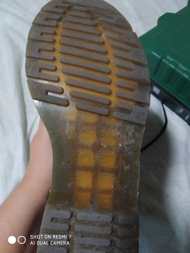 Botas Dr. Martens charol negras 38