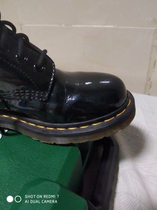 Botas Dr. Martens charol negras 38