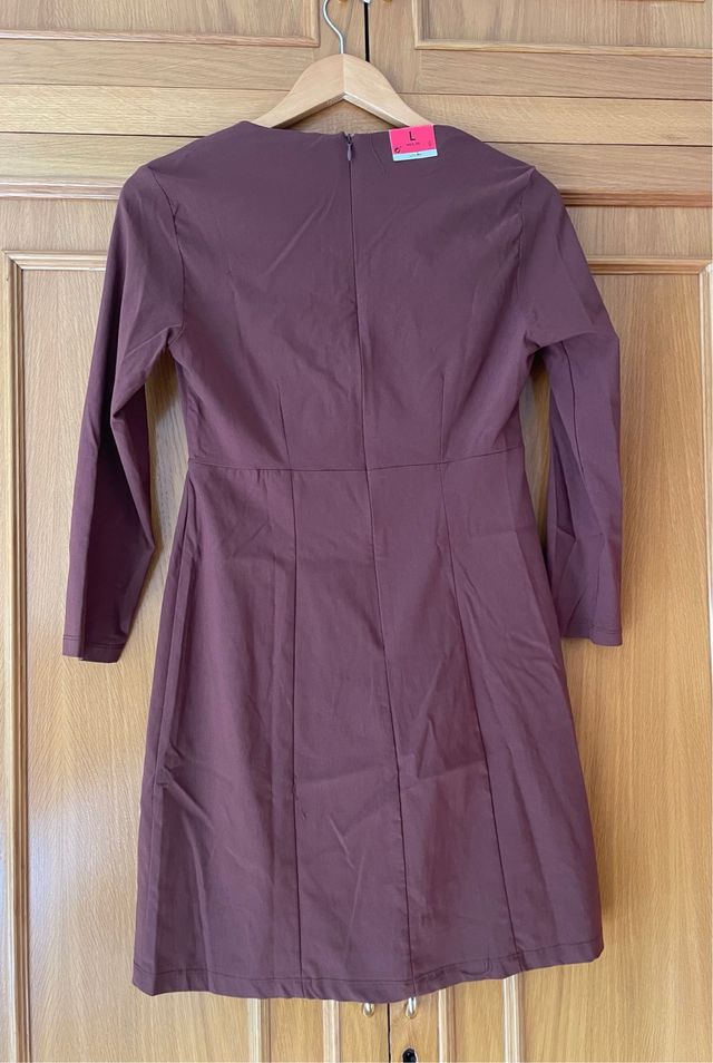Vestido Lefties marrón - Talla L