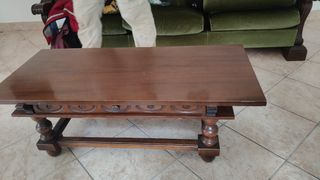 Credenza vintage legno + tavolino da te'