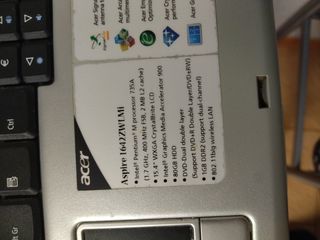 Portátil Acer Aspire 1642ZWLMI plateado