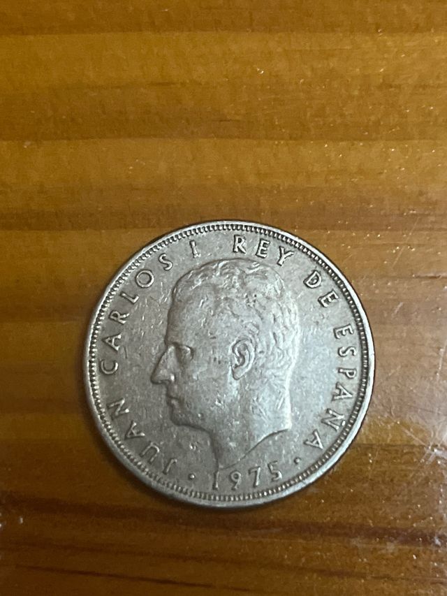 Moneda 5 Pesetas España 1975