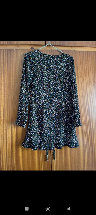 Vestido Zara estampado flores