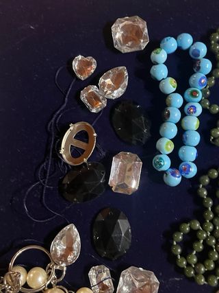 Perle, strass & minuteria bigiotteria reworking