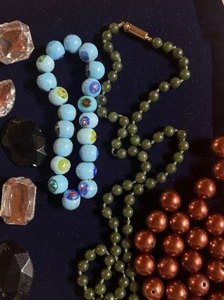 Perle, strass & minuteria bigiotteria reworking