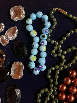 Perle, strass & minuteria bigiotteria reworking