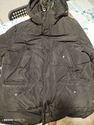 Giaccone invernale uomo nero