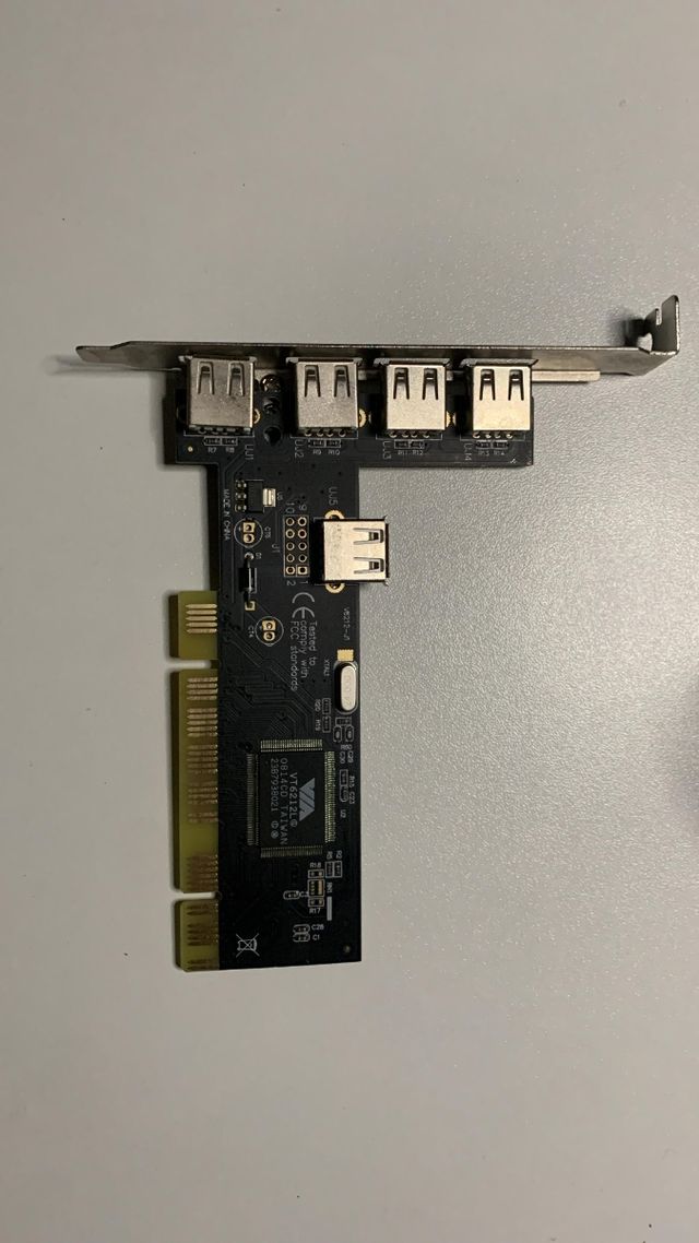 Tarjeta PCI VIA VT6212L - 4+1 USB