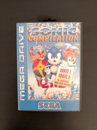 Juego Sonic Compilation - Sega Mega Drive 