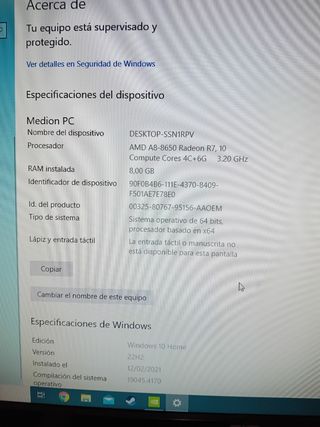Medion PC sobremesa - Ordenador