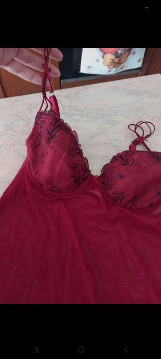 Completino intimo Borgogna