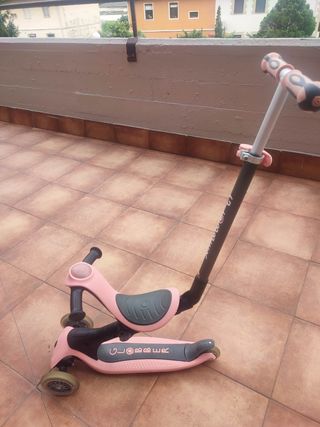 Globber GO UP 3 en 1 Patinete Rosa