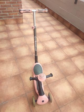 Globber GO UP 3 en 1 Patinete Rosa
