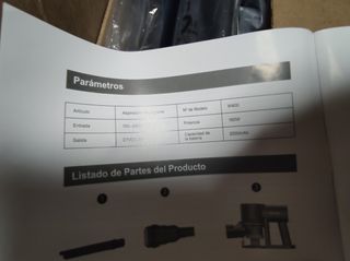 Aspiradora PrettyCare W400 Recargable