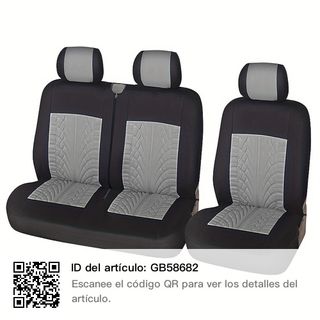 FUNDAS ASIENTOS FURGONETA 2+1