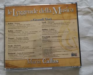 CD Classica: Callas, Mina, Milva