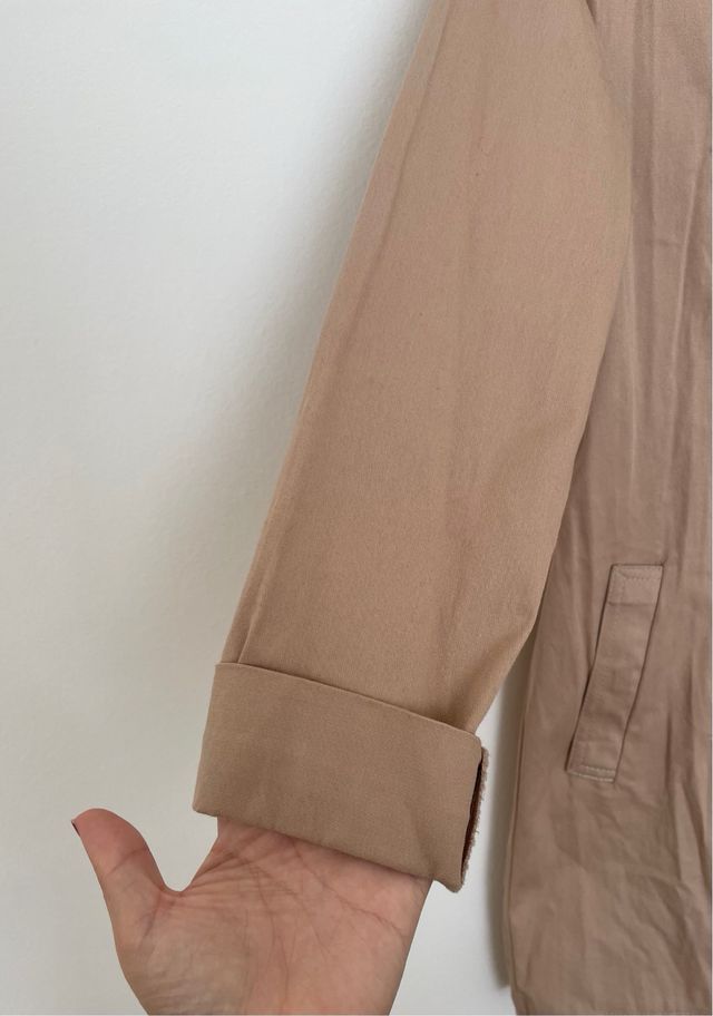 Gabardina beige