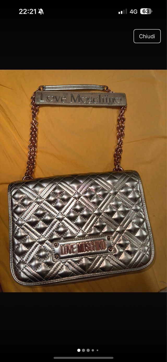 Love Moschino borsa a tracolla rosa