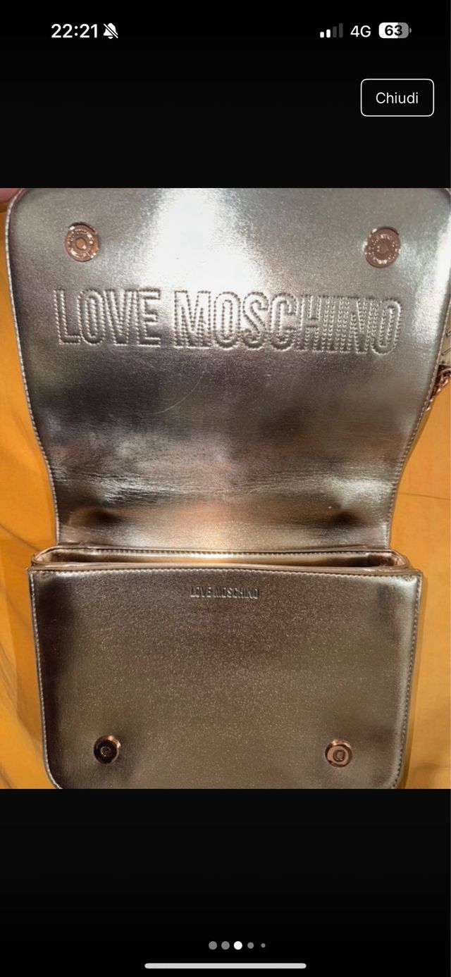 Love Moschino borsa a tracolla rosa