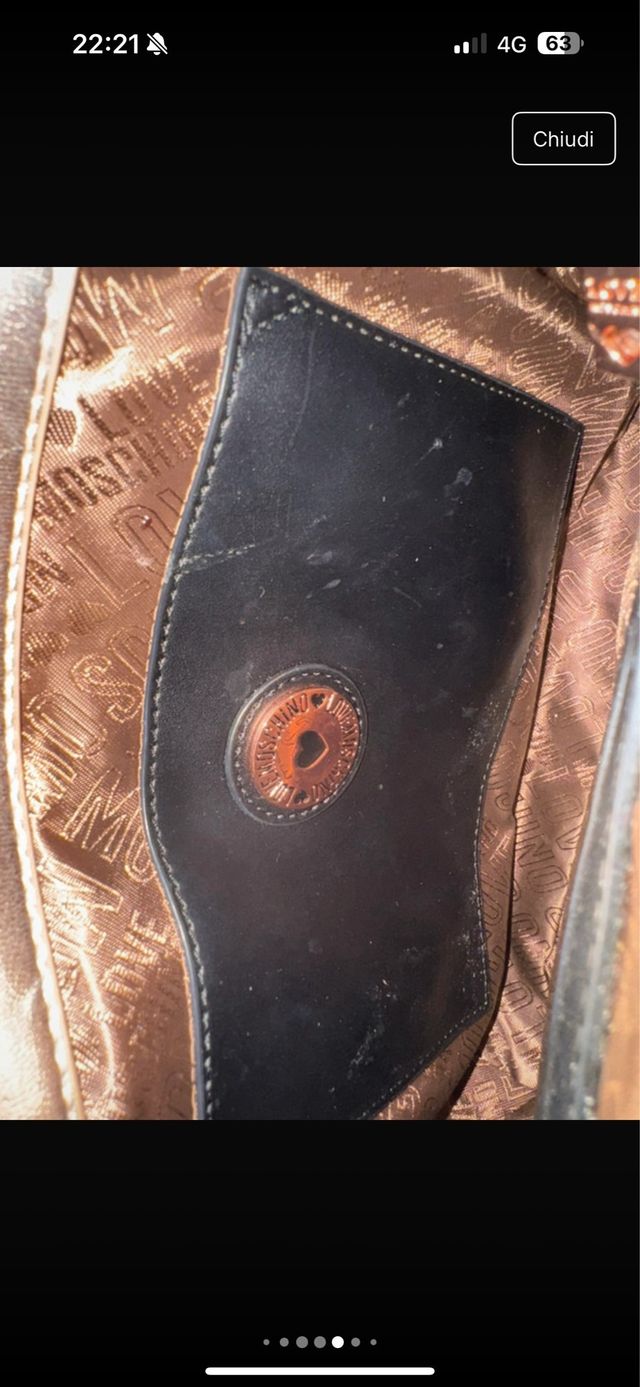 Love Moschino borsa a tracolla rosa