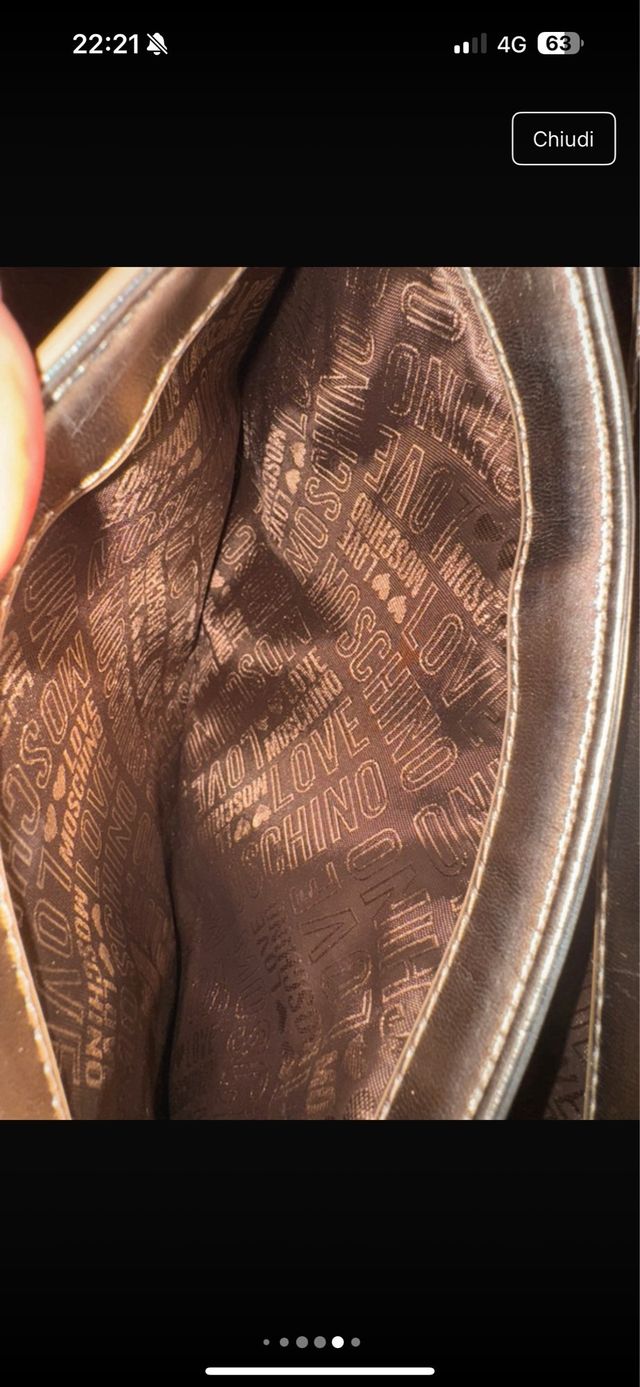 Love Moschino borsa a tracolla rosa