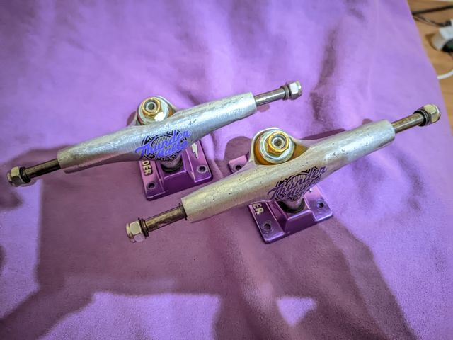 Thunder skate trucks 145 Titanium TKP