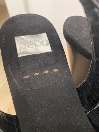 Sandali Pepa neri