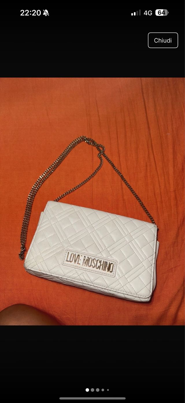 Borsa Love Moschino bianca - Tracolla