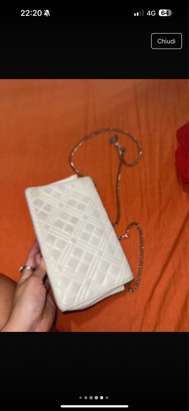 Borsa Love Moschino bianca - Tracolla